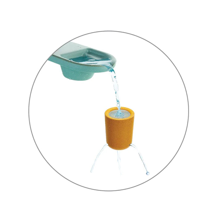 Barchetta di legno galleggiante per il bagnetto e il mare - Plan Toys